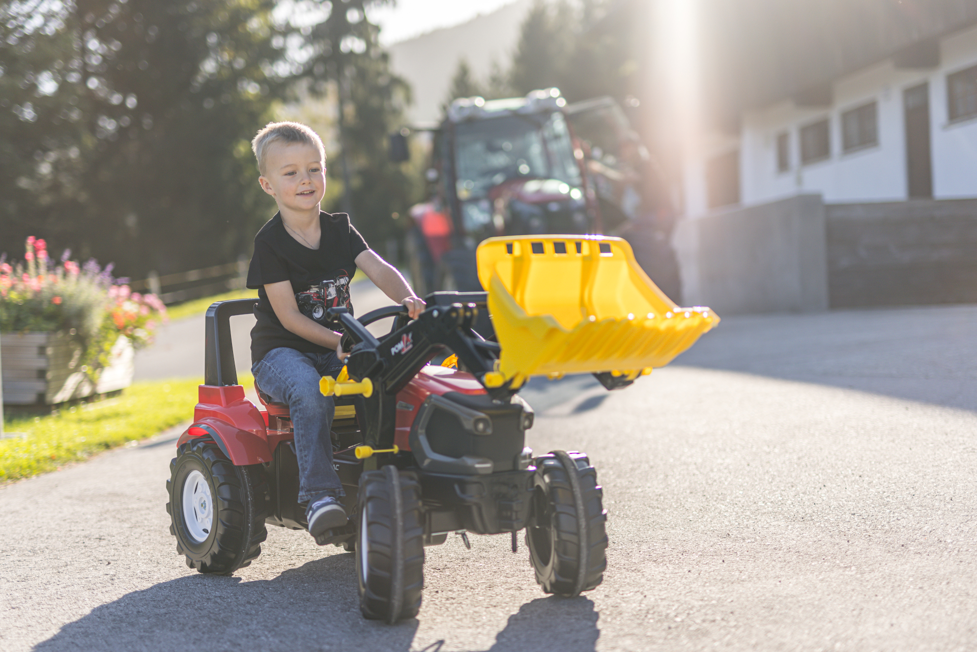 Front loader for Rolly-Farmtrac