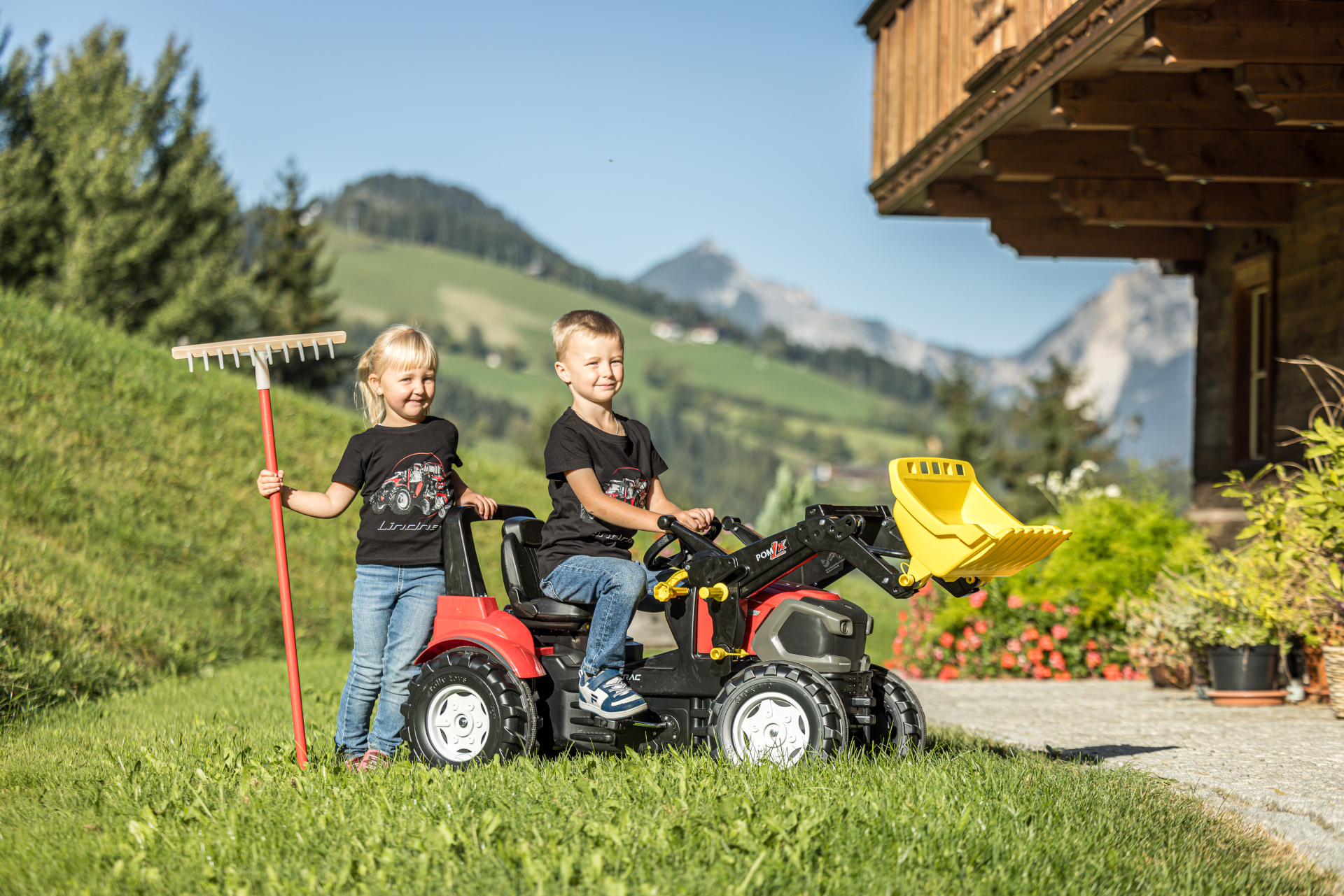 Front loader for Rolly-Farmtrac